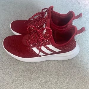 red adidas tennis / athletic shoes